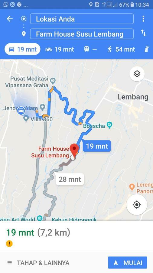 Homestay Triniti Lembang Exterior photo